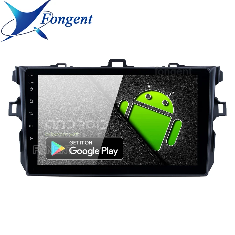 Автомагнитола для Toyota Corolla E140/150 2008 2009 2010 2011 2012 2013 Android 10 мультимедийный плеер