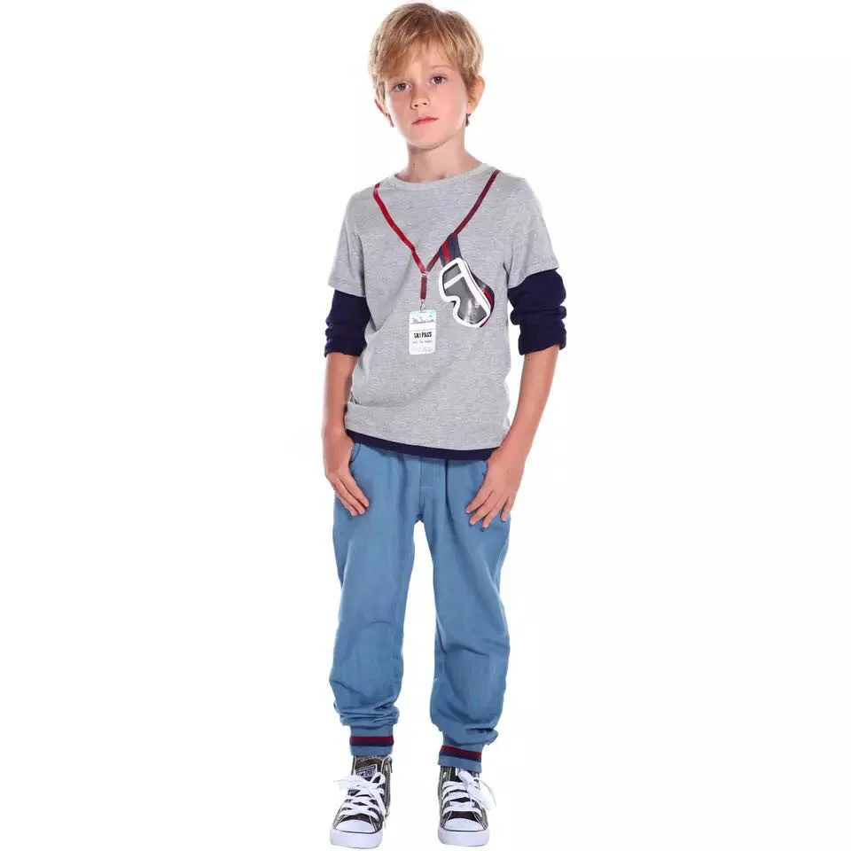 

BOBOZONE Hangtag print t-shirt for kids boys