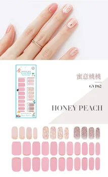 

34 pcs Imported nail stickers nail ornaments safe waterproof durable nail stickers