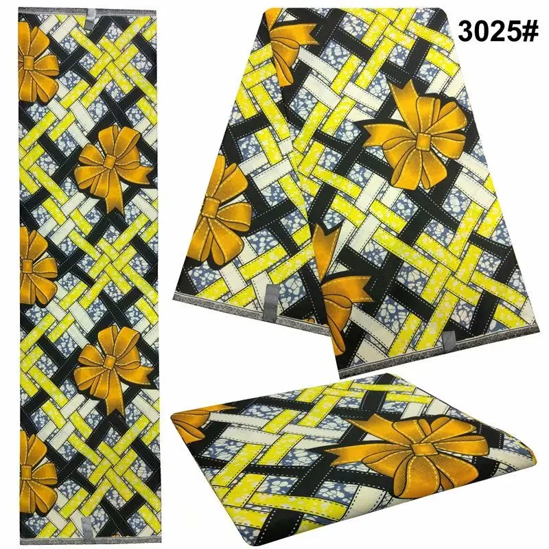 

New arrival High quality java Wax fabruc 6 yards African prints wax fabrics for woman man Clothing cotton materials!DF-4426