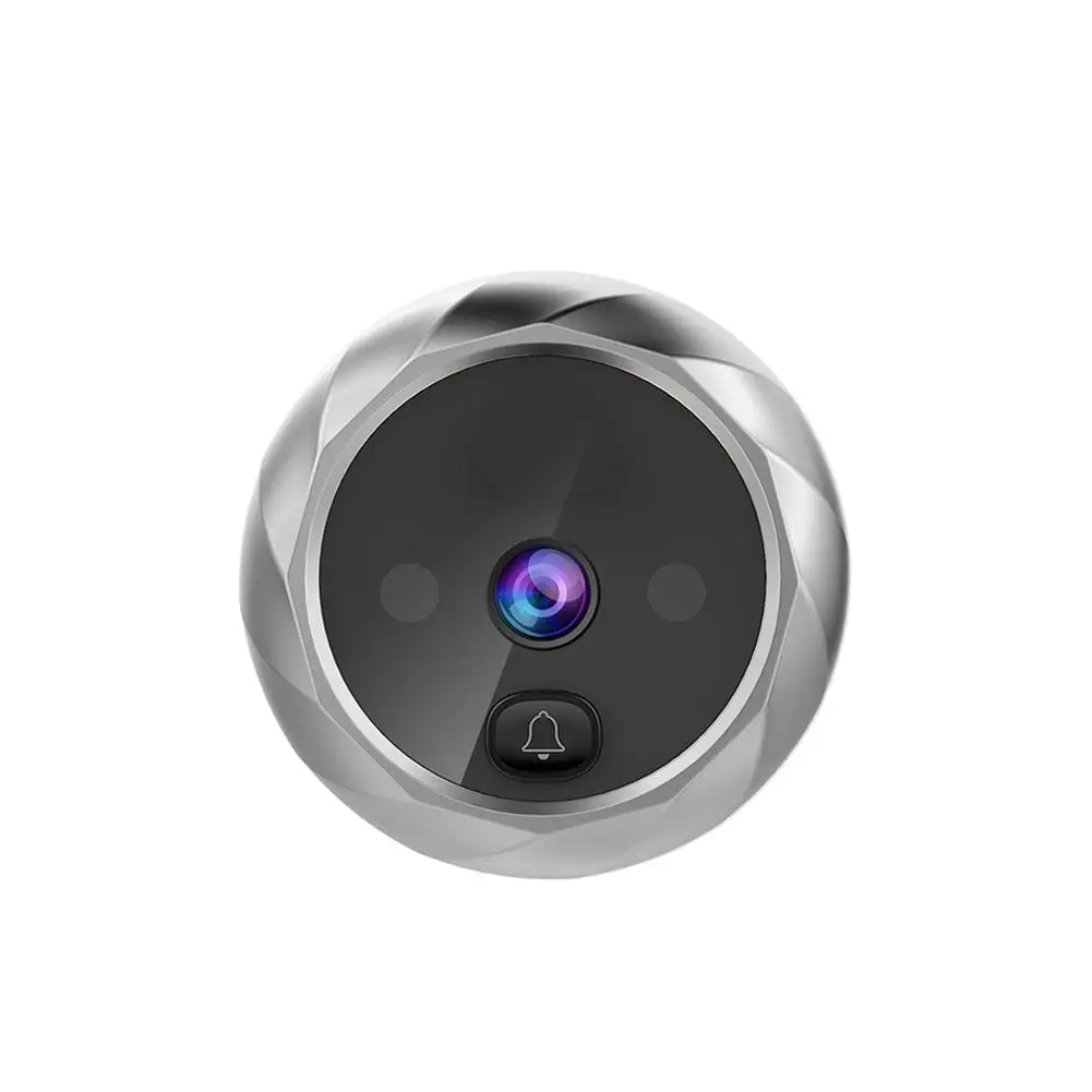 GloryStar 2,8 дюймовый умный электронный видео дверной звонок кошачий глаз с инфракрасной камерой ночного видения с памятью
