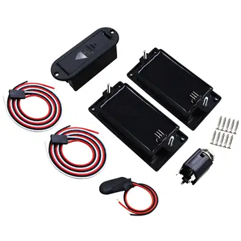 

20pcs 81/85 Enclosed Potentiometer w/ 2 Coil Line Guitar 2 Active Humbucker Pickup Set