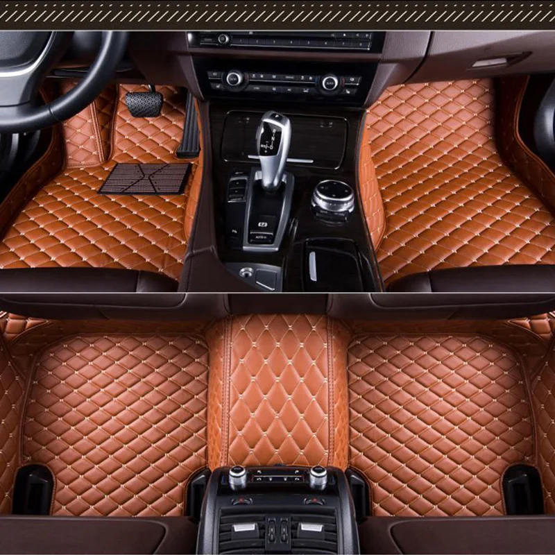 Car Floor Mats For BMW X5 5 Seats 2014 2015 Rugs Auto Interior Mat Accessories Car Carpets