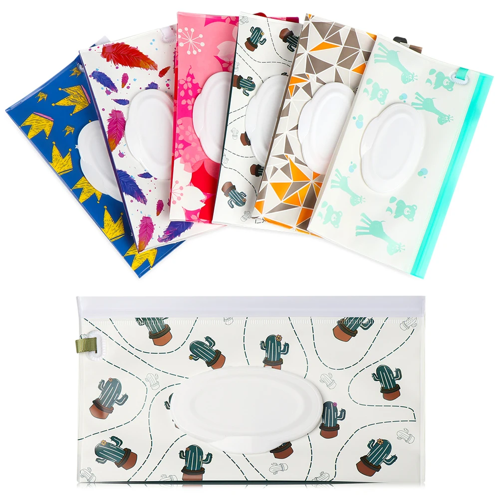 Low Cost Wet Wipes Tissue-Box Flip-Cover Snap-Strap Baby-Accessories Portable with Easy-Carry X6MNeRVeOzM