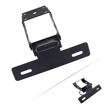 

For KTM DUKE 390 2017-2018 License Plate Bracket Kit Fender Eliminator Holder Black Moto Scooter Frames Fittings Accessories