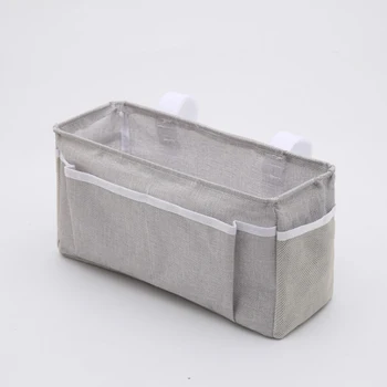 

Mobile Phone Side Pouch Car Organizer Magic Sticker Dorm Rooms Bunk Beds Bedside Storage Interior Accessory Hanging Bag Sundries