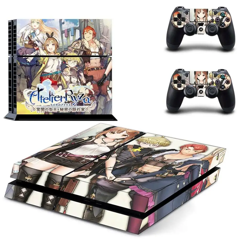 Ателье Ryza PS4 наклейка s Play station 4 кожа наклейки для playstation 4 PS4 консоли и контроллера Скины Виниловые
