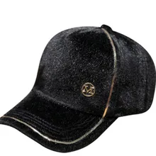 Новая бейсбольная кепка, Женская Корейская версия, ручная, повседневная, дикая, M стандартная, плюшевая шапка, теплая, модная кепка