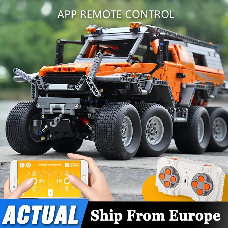 Форма King 23011 Avtoros Shaman 8x8 Siberia Technic серия внедорожный автомобиль с дистанционным