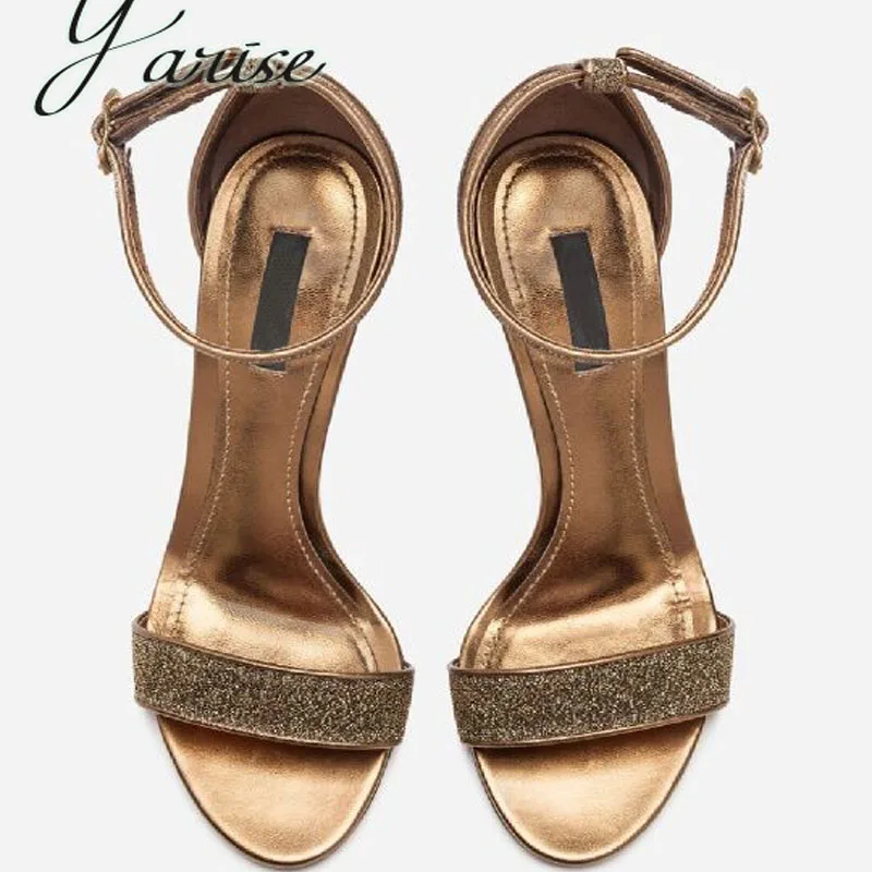 Sandalias con tacón de piel auténtica extraño para mujer, zapatillas de exterior, botines con punta en el tobillo, zapatos de invierno, D01 - Imagen 3