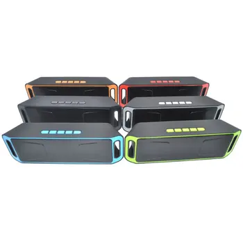 

IP65 Portable Wireless Speaker Support FM Automatic Search USB FM TF Card Cycle Charge 3.5mm Input Terminals Hands-free Calls