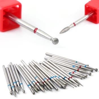 

1pc Nail Drill Bits 3/32" Shank Removing Gel Polish Tools Cuticle Clean Nail Art File Electric Drill Accessories Manicure LY1-29