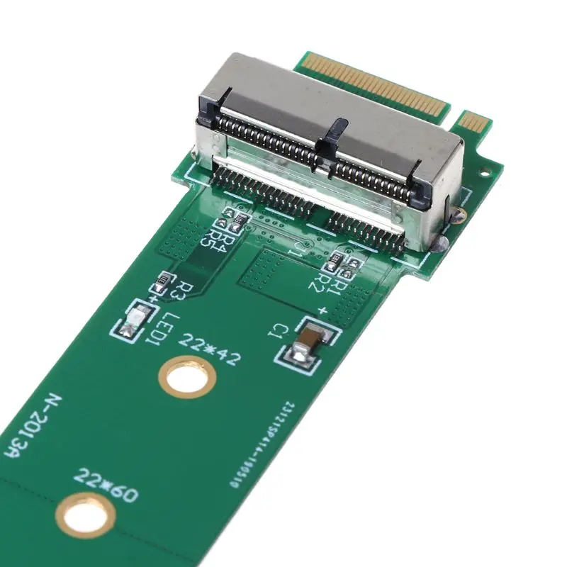Адаптер конвертер PCI e для MacBook Air Pro адаптер ПК с 12 16 контактами SSD на M.2 Key M (NGFF)