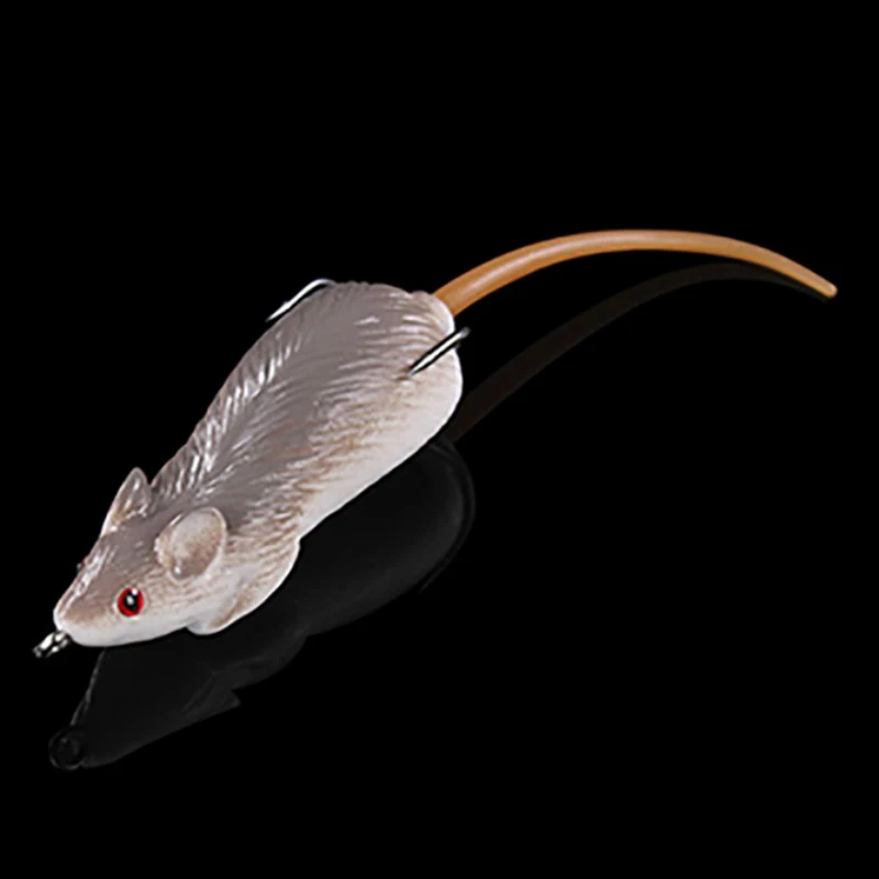 Реалистичная приманка для мыши 7 см 11 г рыболовные приманки тройные Крючки Topwater Ray лягушки Кривошип искусственный сильный Искусственный Мягкий Baitm