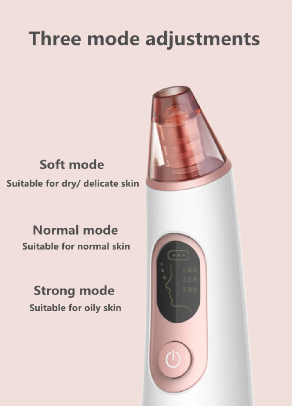 Xiaomi Wellskins Clean Beauty Blackhead Remover Face Deep Cleanser Removal Vacuum Suction Facial Beauty Care Tool Skin Care