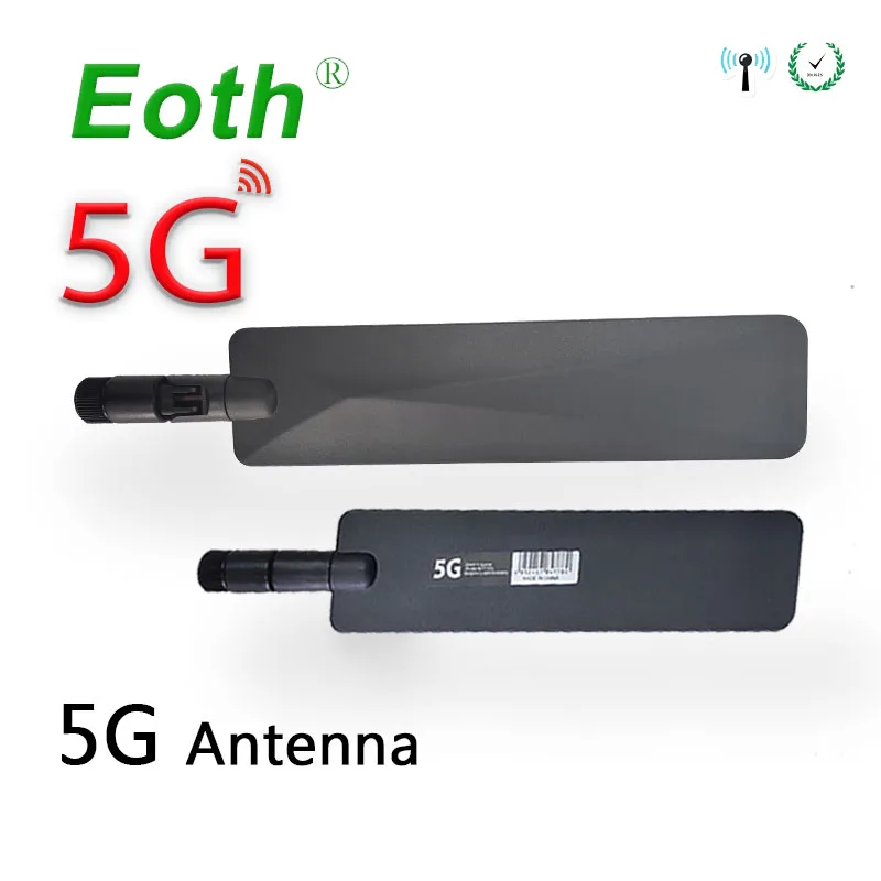 eoth 1 2 pcs 5g antenna 12dbi sma male wlan wifi 5ghz antene pbx iot module router tp link signal receiver antena high gain