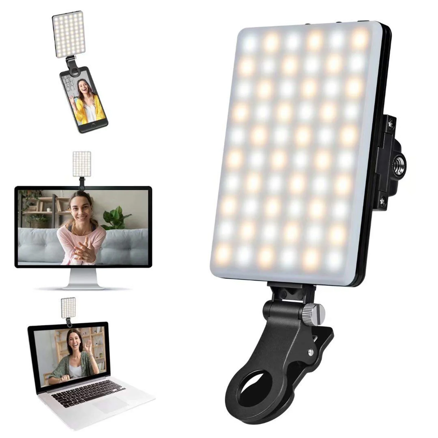 Leds Photography Lighting Kit Fill Light for Studio Lights Selfie Clip Fill Light Led Video Conference Fill Light