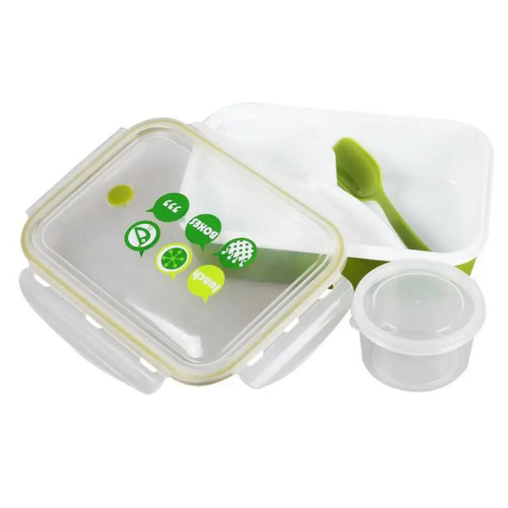 Большой Ёмкость переносная коробка для ланча микроволновая печь порционная коробка Bento для хранения еды контейнер для еды