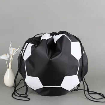 

Dustproof Drawstring Closure Durable Sport Training Carrying Anti Scratch Protection Soccer Bag Undeformable Storage Pouch