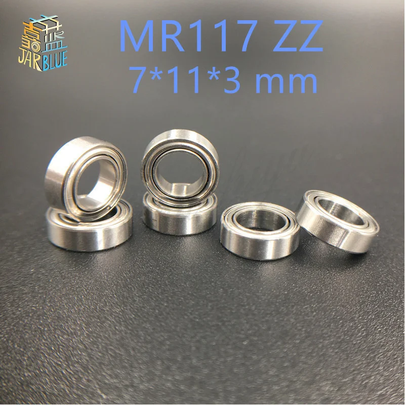 10 шт./партия подшипники MR117ZZ MR117 ZZ 7 х11х3 мм | Обустройство дома