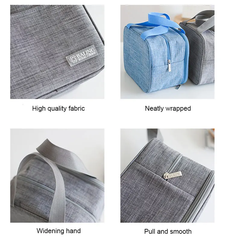 Портативная водонепроницаемая сумка-холодильник для путешествий и пикника, комплект предметов первой необходимости, Bento Box, сумка для еды