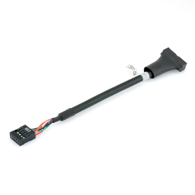 

Chassis front USB3.0 to USB2.0 adapter cable 20pin to 9pin new chassis USB3.0 adapter cable