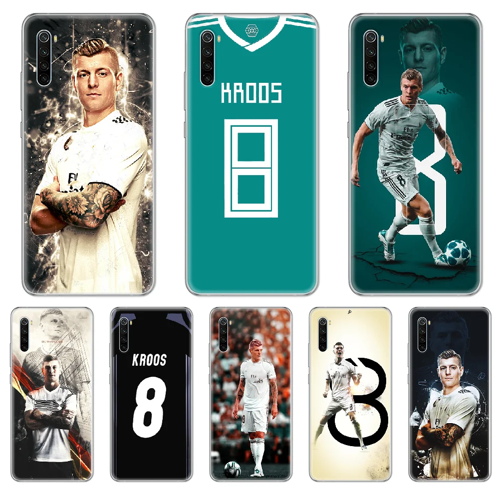 

Germany football Toni Kroos TK Phone Case cover For xiaomi Redmi 3S 4A 5A 6A 5 Plus 4X 7 8 8a CC9 K20 Pro K30 transparent coque