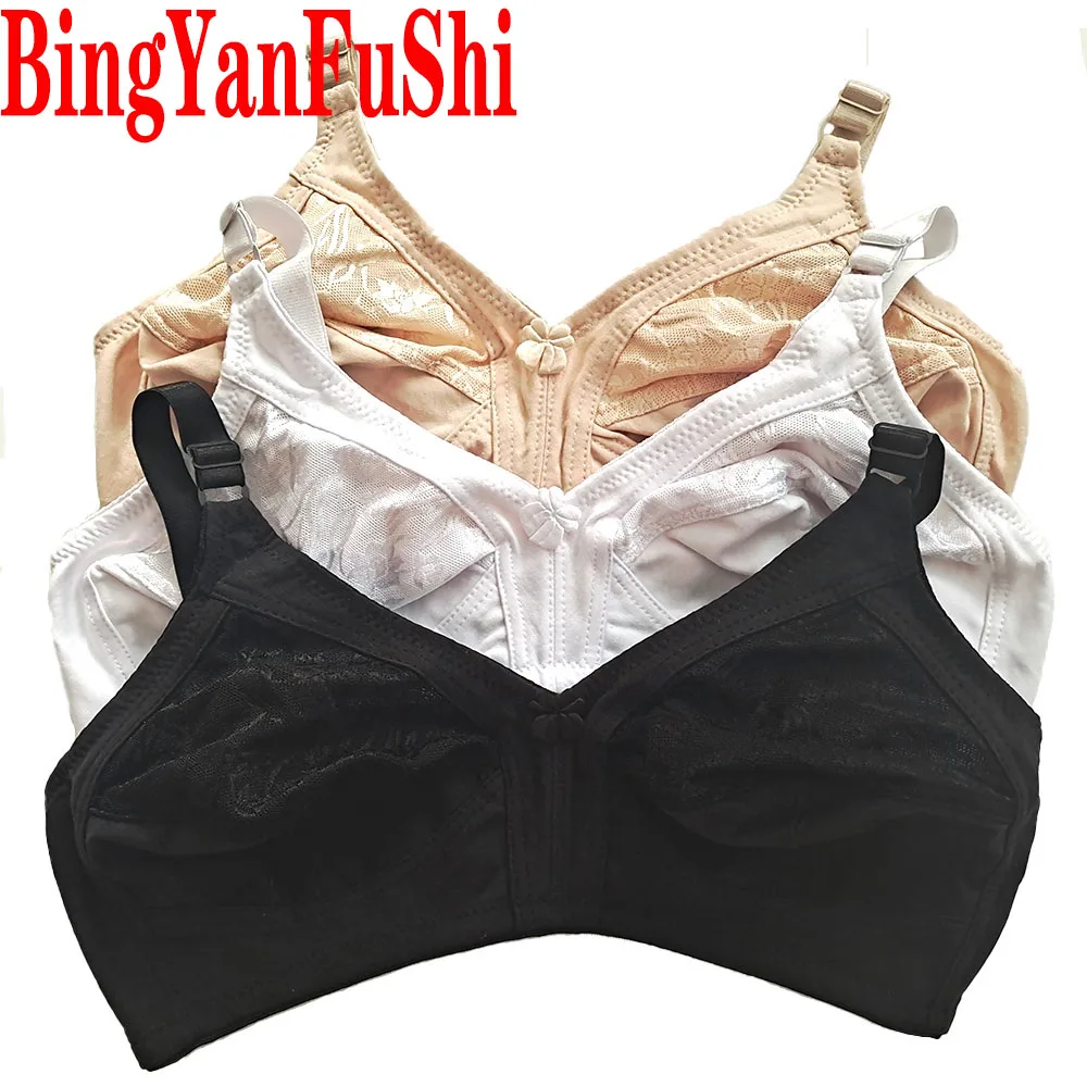 Bingyanfushi Top Women Push Up Bra Sexy Beautiful Fitted Well Comfy Cotton  Lingerie Strapless See Through Lace Plus Size Bh C26 - Bras - AliExpress