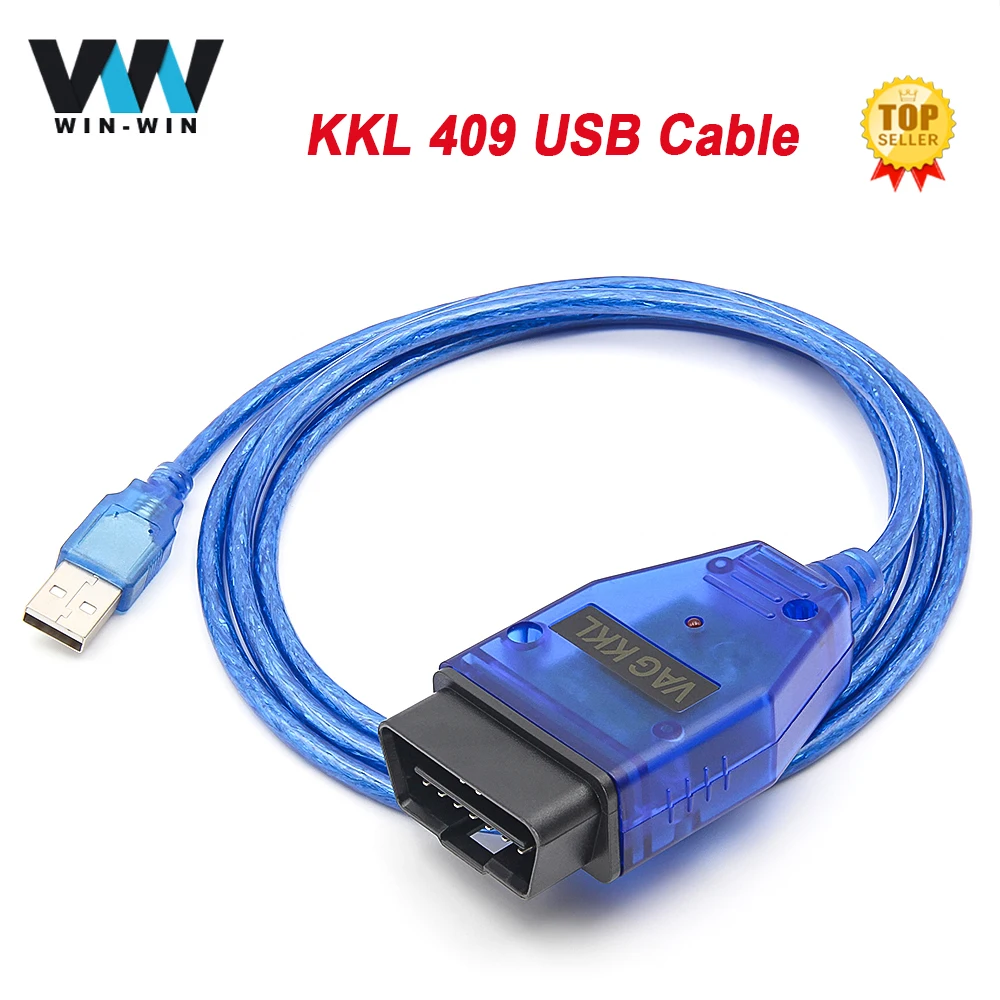 Tanio OBD2 dla VAG 409.1 KKL kabel diagnostyczny