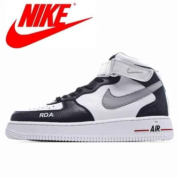 

Nike Air Force 1 MID' 07 RDA reflective Women's Mid-Top Sneakers Size 36-40 596728-303 black white