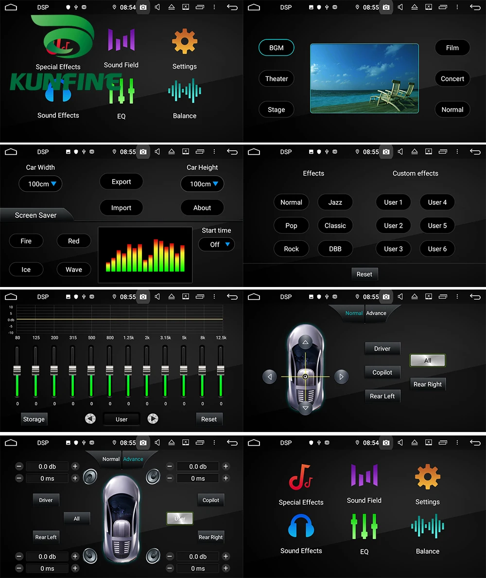 

This Link of DSP CONTROL Optional built in Function for Car Android DVD Radio Player ( it not For Sell Separate)