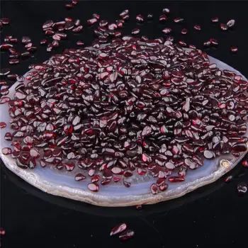 

Natural Chips Beads Garnet Irregular Stone Beads 3-5mm Beads For Healing Jewelry Fish Tank Bonsai Decoration Home Garden DIY