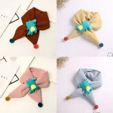 THINKTHENDO/милый Модный хлопковый шарф для малышей; осенне-зимние детские нагрудники для мальчиков и девочек