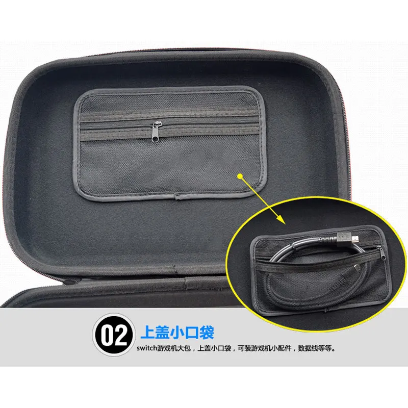  Multifunction Hard Case for Nintend Switch NS Console Storage for Nitendo Switch Accessories Big Ca - 32891352292