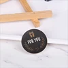 120pcs/Lot Cute For you Seal Sticker Round Black Seal Sticker Mutifunction DIY Decorative Gifts Package Labels for Baking ► Photo 3/6