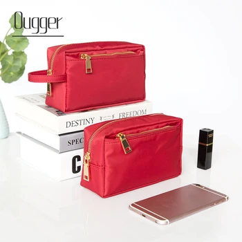 

Ougger Large Makeup Bag Waterproof Nylon Multifunction Women Cosmetic Bags Travel Portable Wash Storage Bags Luxury Brand