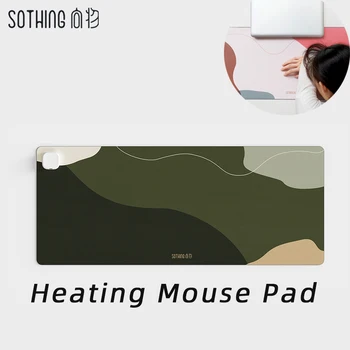 

Sothing Desktop Heating Pad Desk Warmer Keyboard Mouse Pad Waterproof Smart Timer Table Mat Heating Heater Film Writing Heating