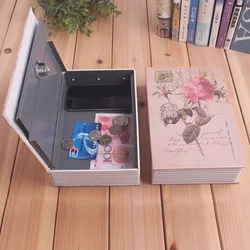 Coffre fort Secret avec Code S, coffre fort en acier avec Simulation de livre classique, Mini coffre fort à Code 