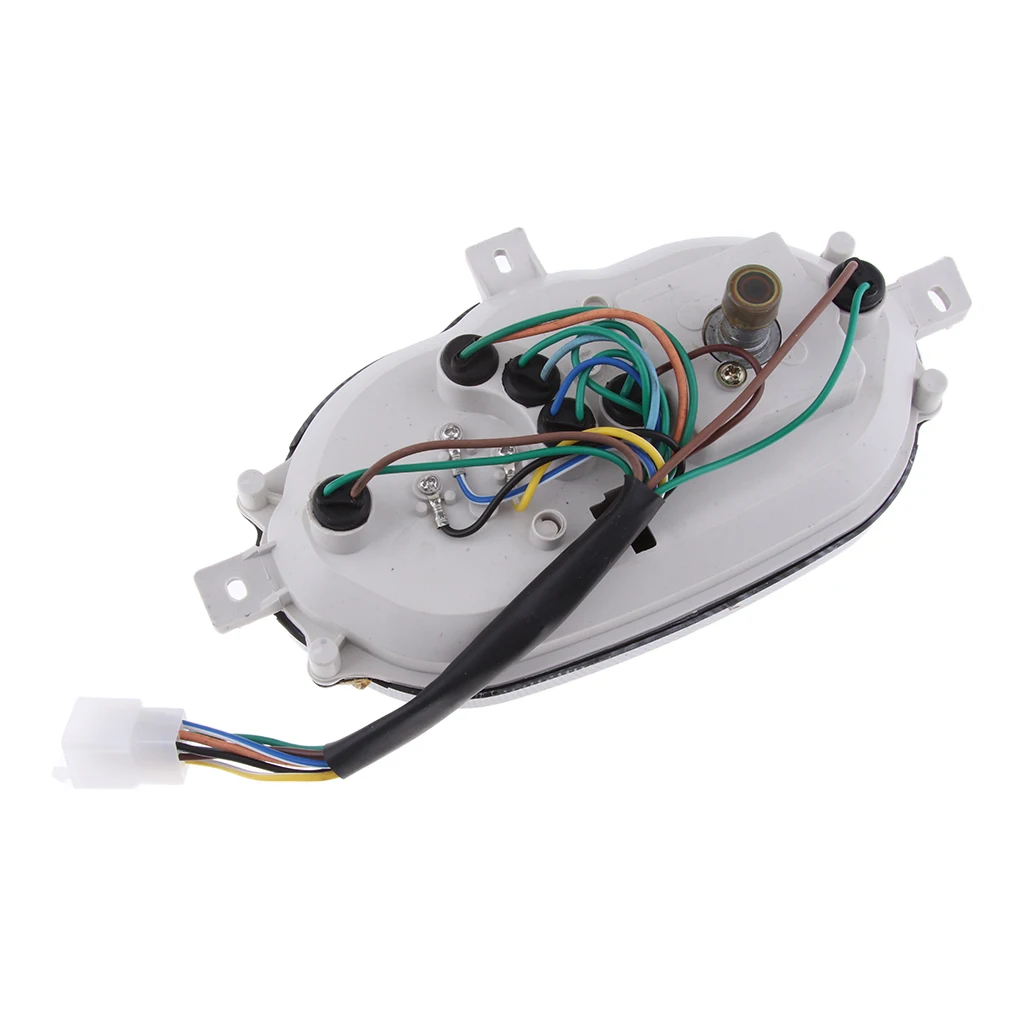 

12V Scooter ATV Speedometer Gas Gauge Battery Level Retro Style Instrument