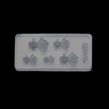 

Cute Vivid Mini Size Goldfish Pendant Silicone Resin Mold Jewelry Making Tools Dried Flower Resin Decorative DIY Hand Crafts
