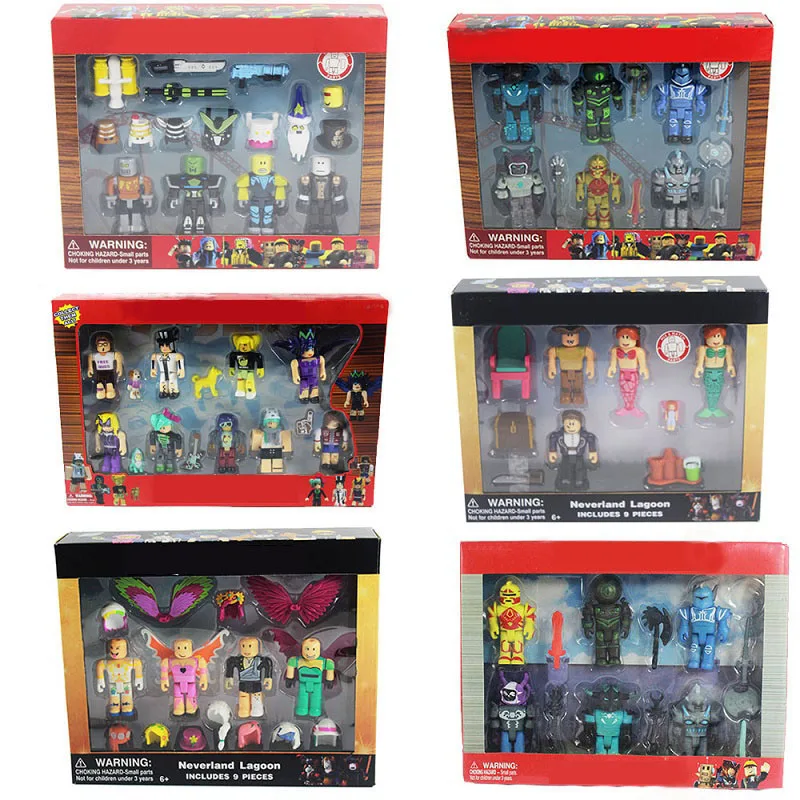 

new suit Robloxing Figure jugetes 7cm PVC Game Figuras Robloxs Boys Toys for roblox-game