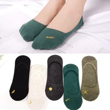 Новые Женские Повседневные Дышащие Короткие носки-башмачки модные невидимые Нескользящие хлопковые носки для девочек женские короткие носки 1 пара