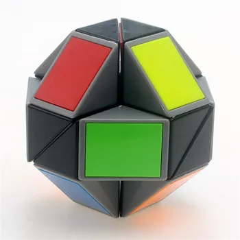

Creative Colorful 3D Magic Ruler Cube 72 Segments Speed Twist Snake Magic Cube Puzzle Sticker Party Colorful Educational Toys