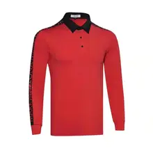 K Для мужчин с длинным рукавом Футболка для гольфа, 3 цвета, одежда для гольфа, S-XXL в выборе отдыха тенниска