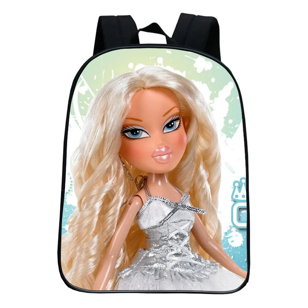 Bratz Backpack Children Funny Cartoon Kindergarten Mini Rucksack Baby Boys Girls Kids Anime Knapsack Mochila Bratz Cosplay