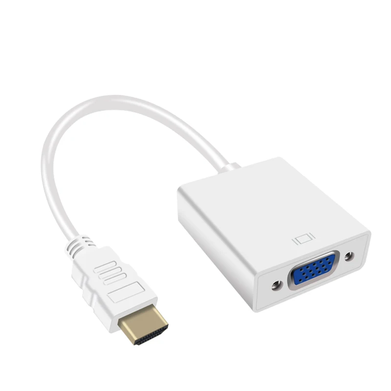 HEONYIRRY HDMI к VGA Кабель Мужской адаптер Женский 1080p конвертер Разъем для Xbox 360 PS3 PS4 PC DVD