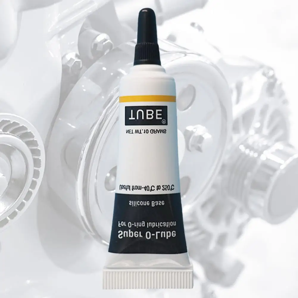 Silicone Grease Lubricant Silicone Grease 10g O-Grease O-Silicone Lubricant Faucet Grease Waterproof Food-Grade Seal For Toys And Flashlights