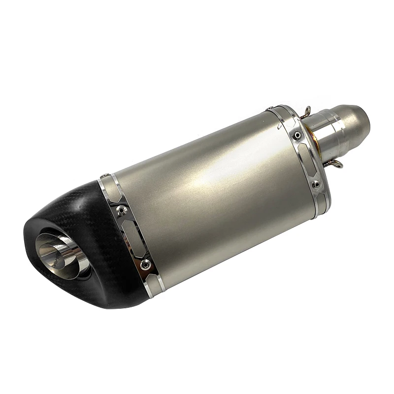 38mm-51mm Modify Exhaust Motorcycle Motocross Exhaust Muffler For KTM DUKE MT-07 MT09 R3 Z900 Z750 CB650R Pit bike escape moto3