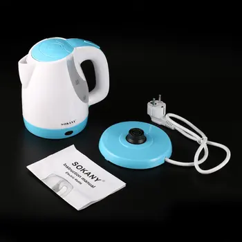 

0.9L Electric Kettle Household Water Kettle With Mesh Filter & Interlocking Lid Support Automatic Switch Off Water Boiling Pot