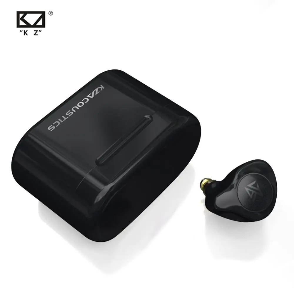 KZ S2 True Wireless TWS Earphones Bluetooth v5.0 Hybrid 1DD 1BA Game Earbuds Touch Control Noise Cancelling Sport Headset